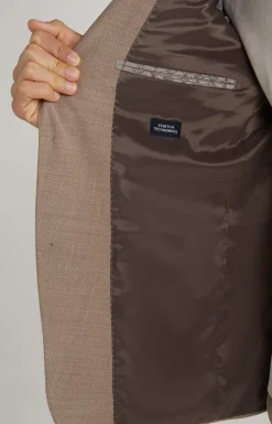 Hot JOOP! Herby Modular Jacket in Light Brown Marl light brown flecked