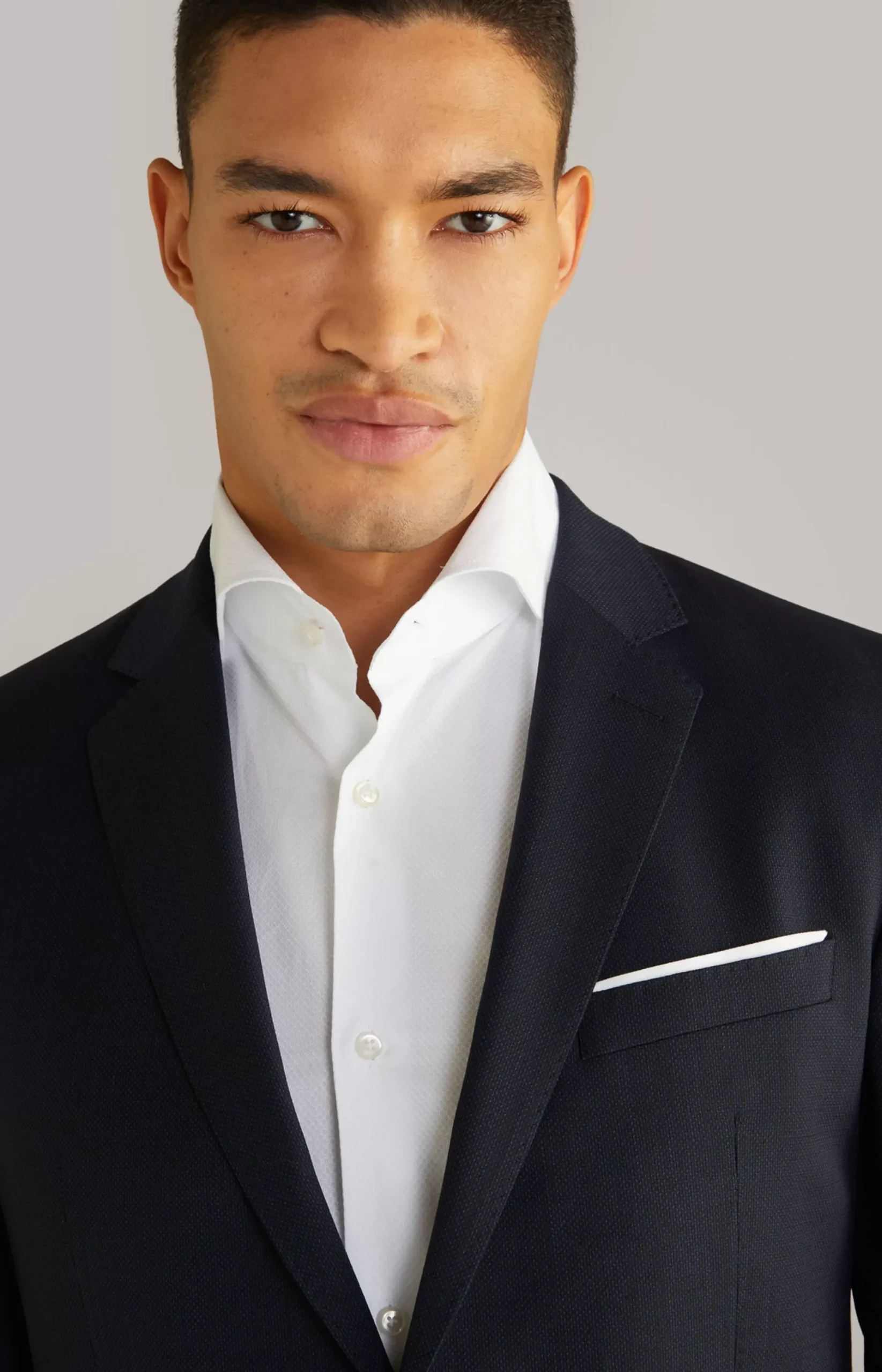 JOOP! Herby Modular Jacket in Navy Marl dark blue