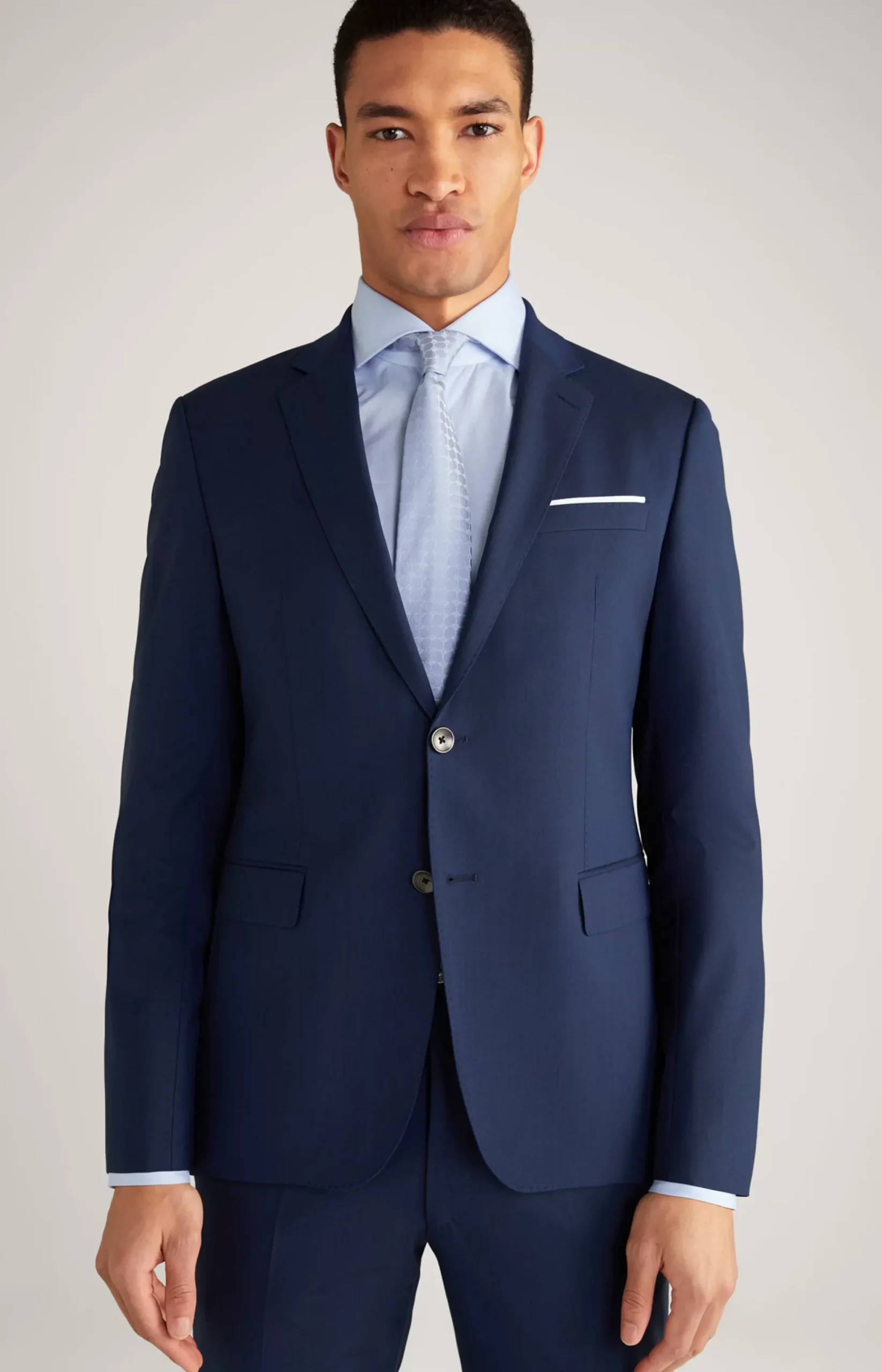 New JOOP! Herby Modular Jacket in Navy melted mottled navy