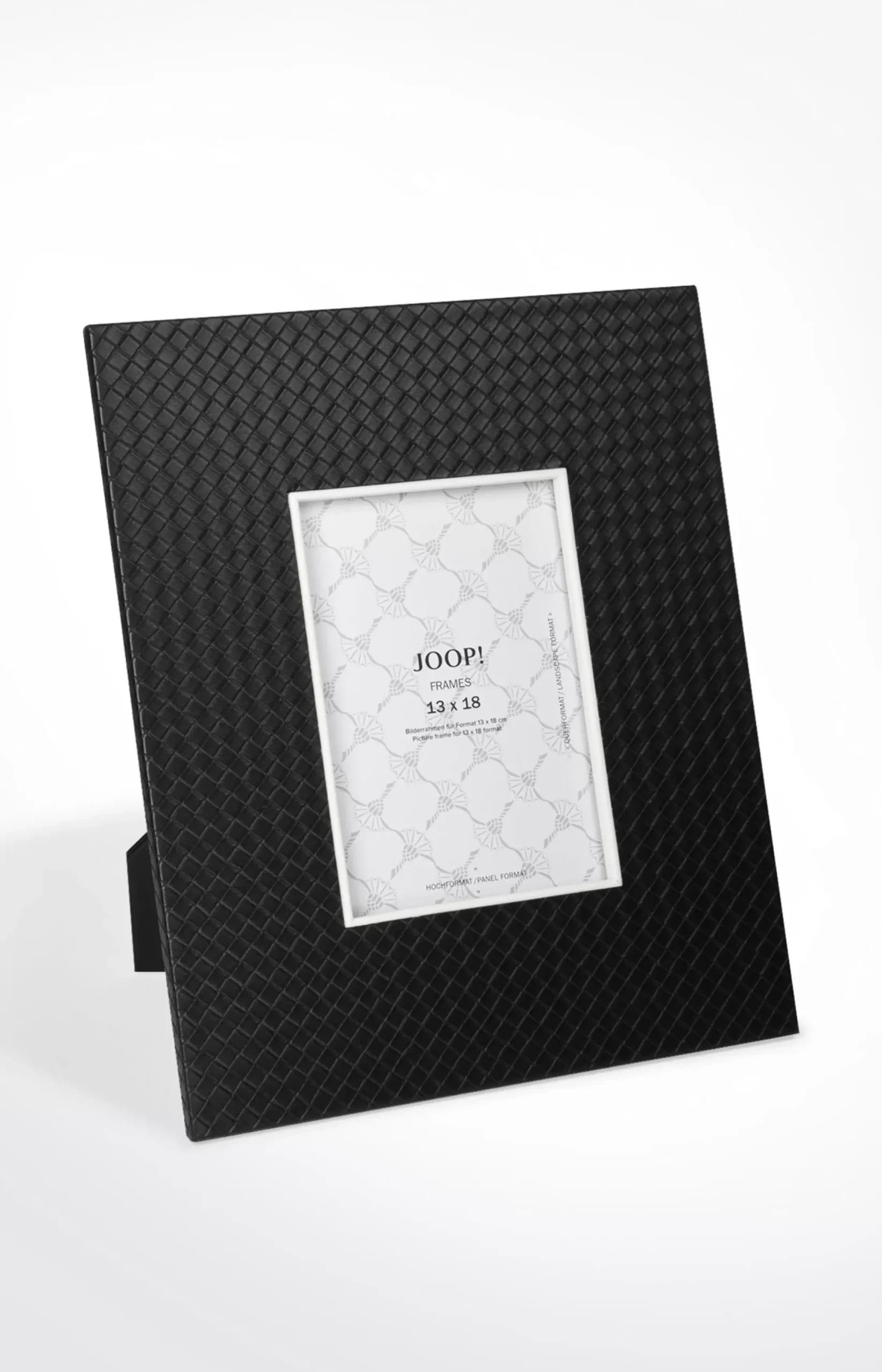 Online JOOP! Homeline picture frame (for 13 x 18 cm photos), black herringbone black 1
