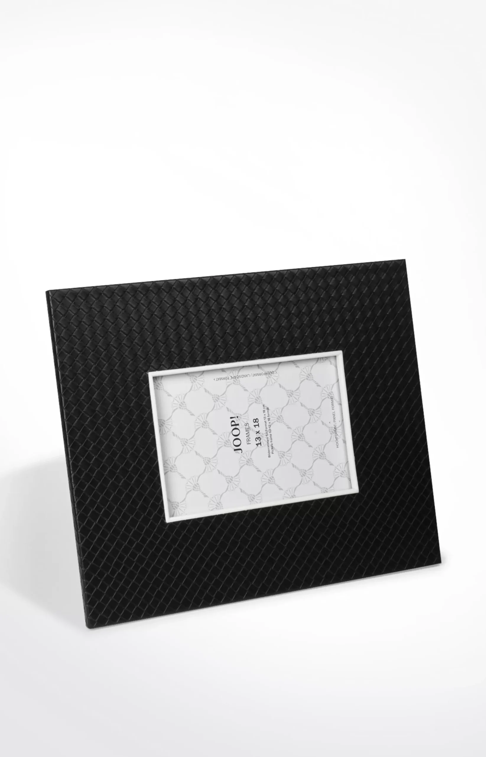 Online JOOP! Homeline picture frame (for 13 x 18 cm photos), black herringbone black 1