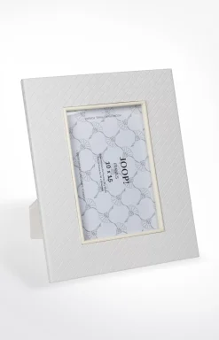 Hot JOOP! Homeline picture frame (for 10 x 15 cm photos), white herringbone light beige