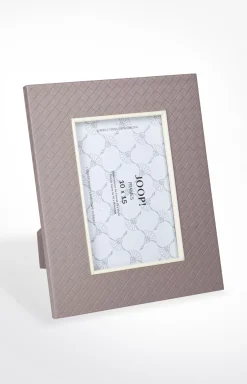 Clearance JOOP! Homeline picture frame (for photos 10 x 15 cm), grey-rosé herringbone medium grey 2