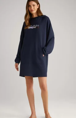 Sale JOOP! Hooded Loungewear dress in navy