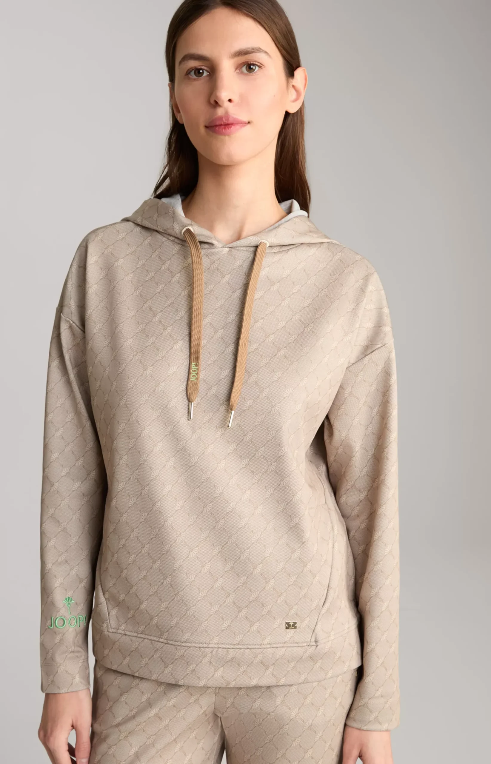 Sale JOOP! Hoodie in a Pattern beige