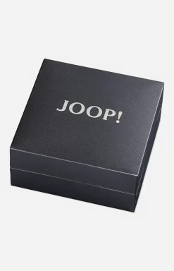 Outlet JOOP! Hoop Earrings with Enamel Black in /Black gold