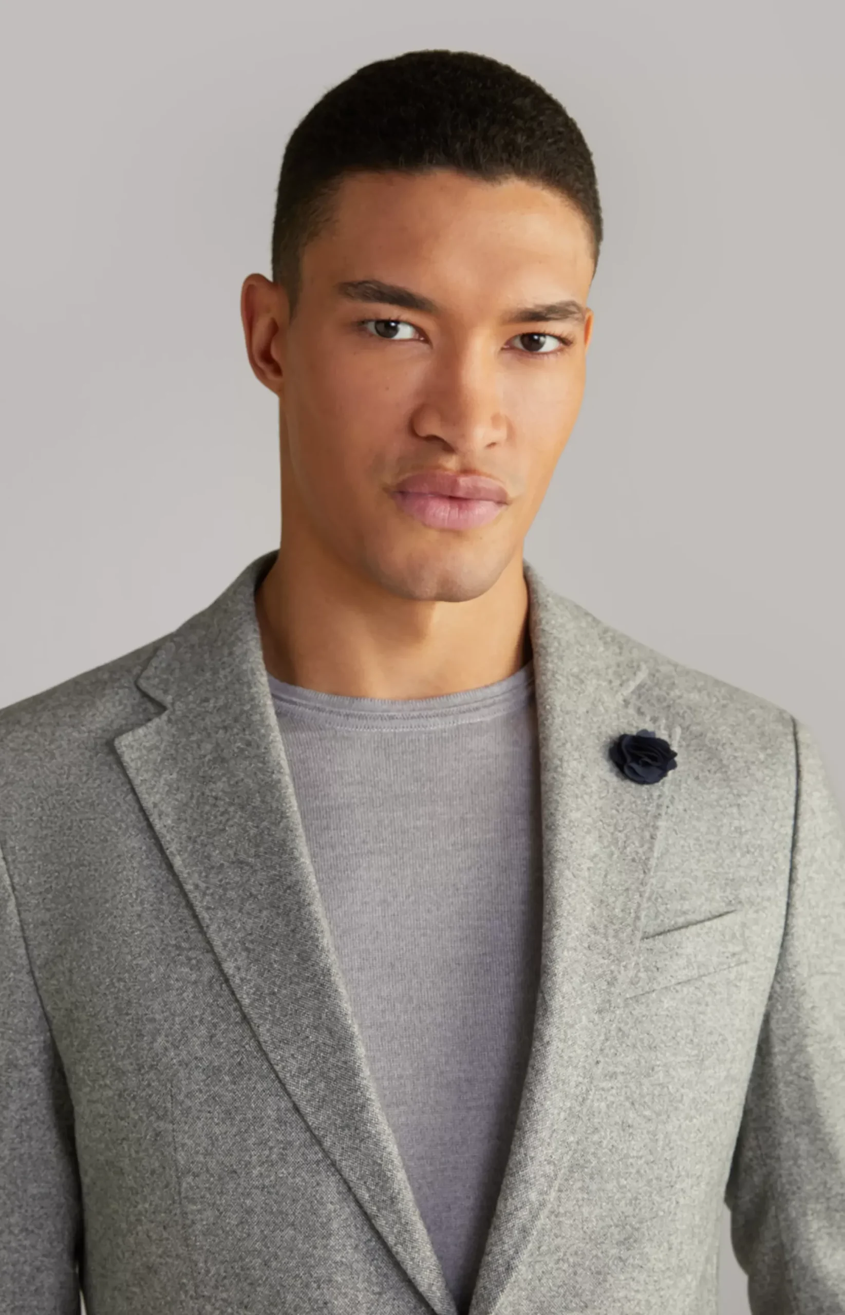 New JOOP! Hoverest Jacket in Grey Marl grey melange
