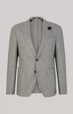 New JOOP! Hoverest Jacket in Grey Marl grey melange