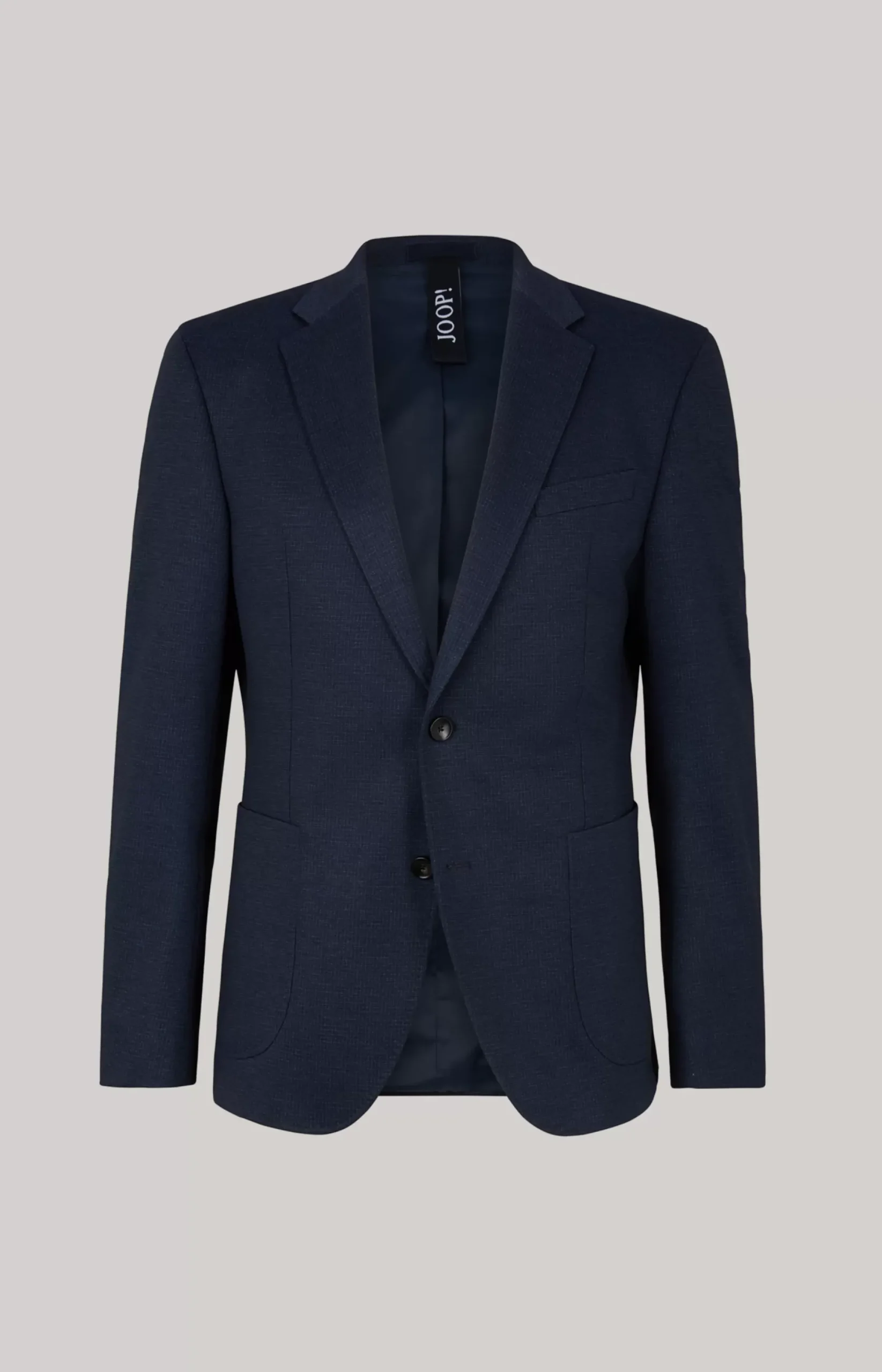 JOOP! Hustle Jersey Jacket in a Navy Pattern patterned navy
