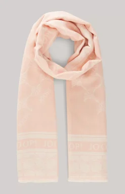 Hot JOOP! Jacquard Scarf in pastel pink