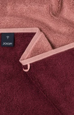 JOOP! CLASSIC DOUBLEFACE Terrycloth Range in Rouge red