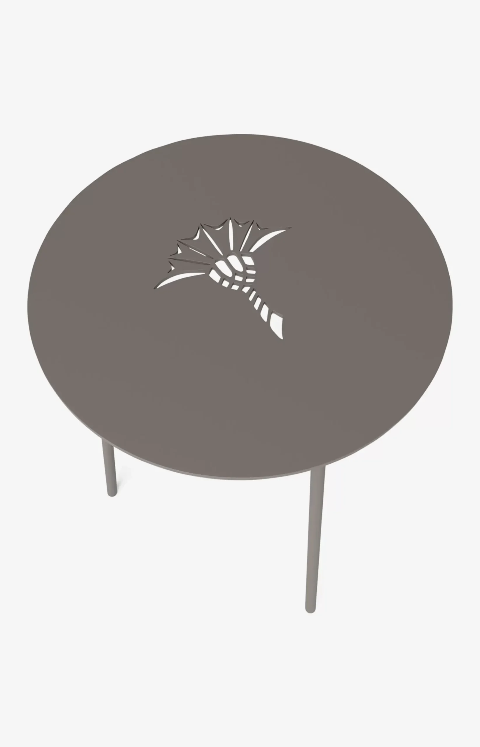 Best JOOP! EMBOSS side table, 40 x 52 cm in smoke
