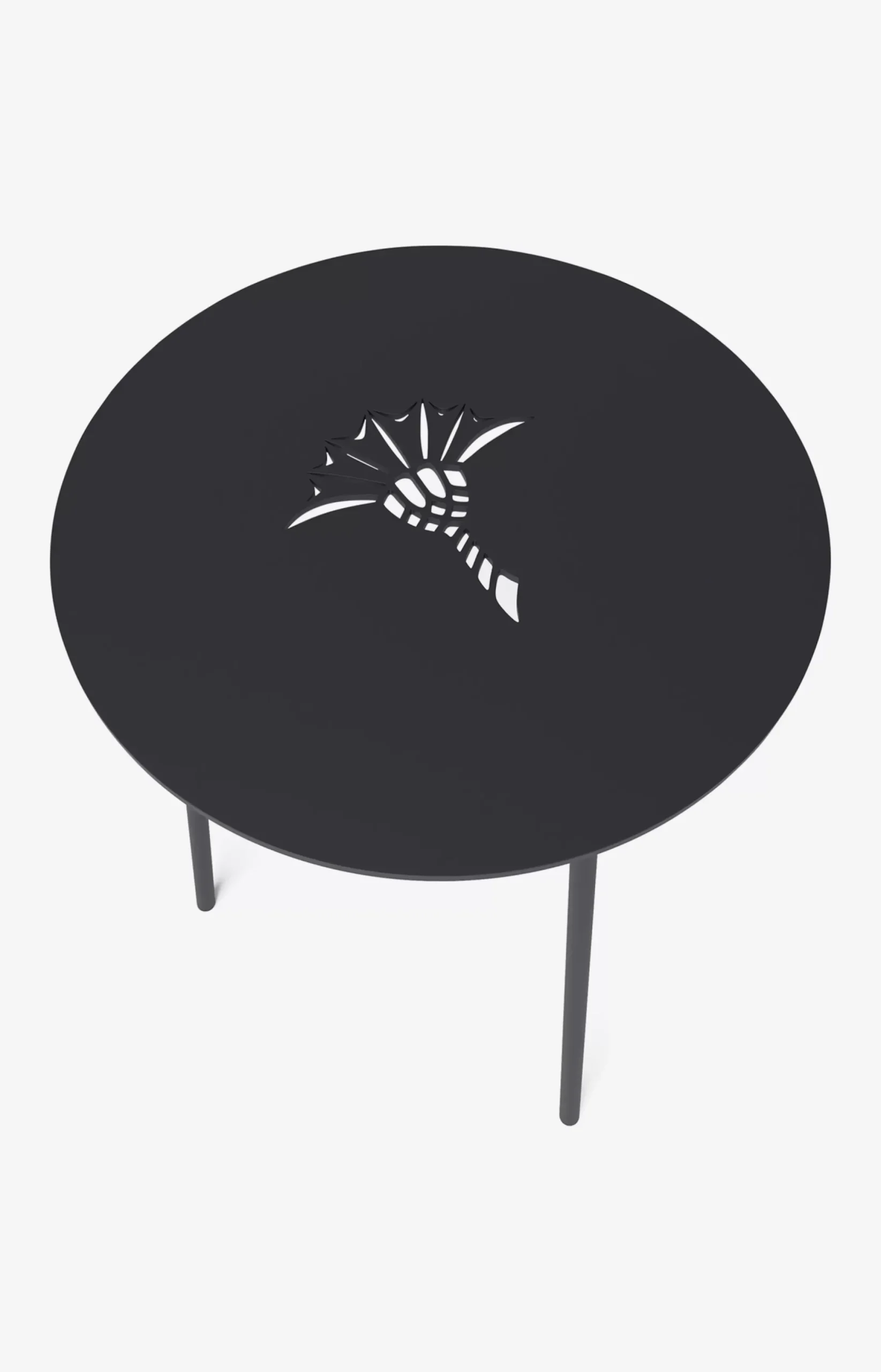 Best JOOP! EMBOSS side table, 40 x 52 cm in mid night blue