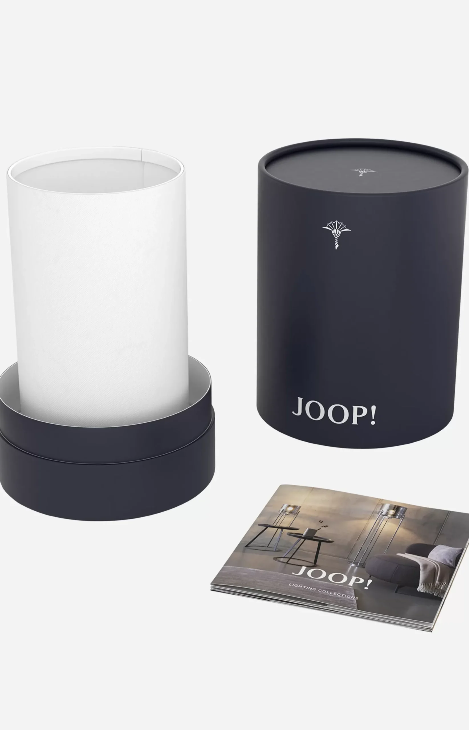 New JOOP! MOVE LIGHTS LED round battery light, white transparent/white