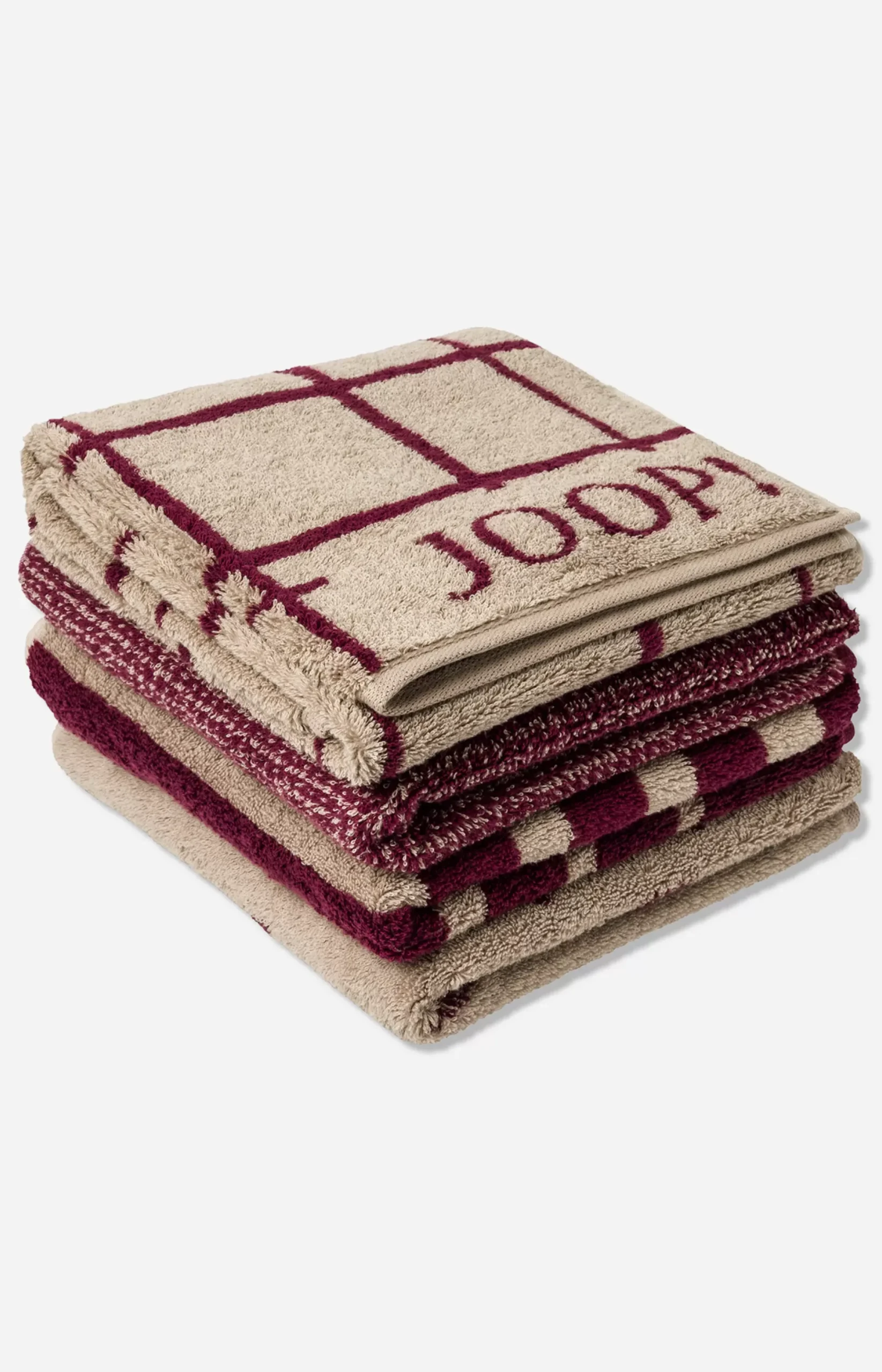 Sale JOOP! SELECT ALLOVER Terrycloth Range in Rouge red