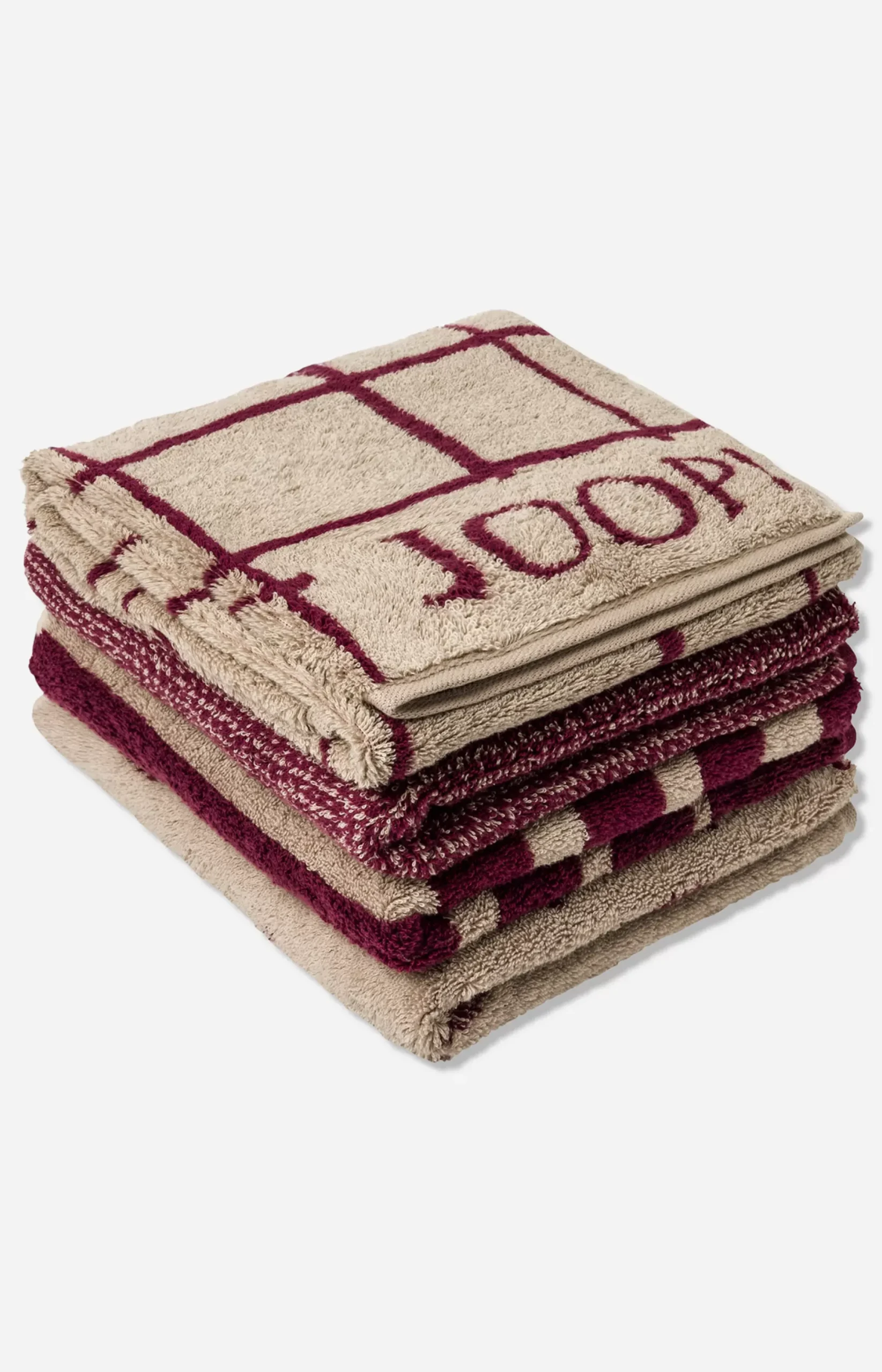 New JOOP! SELECT LAYER Terrycloth Range in Rouge red