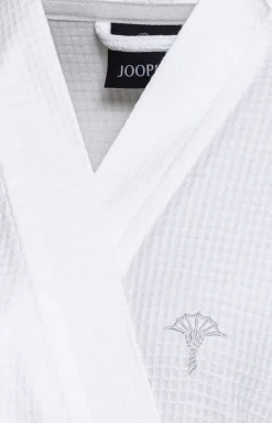 Best JOOP! UNI-PIQUÉ Bathrobe for Women in white