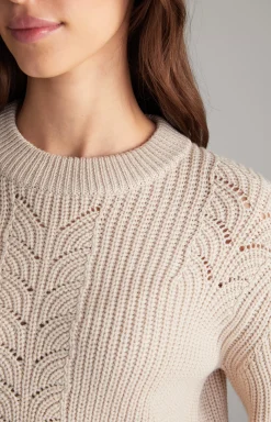Sale JOOP! Knitted Pullover in Champagne beige