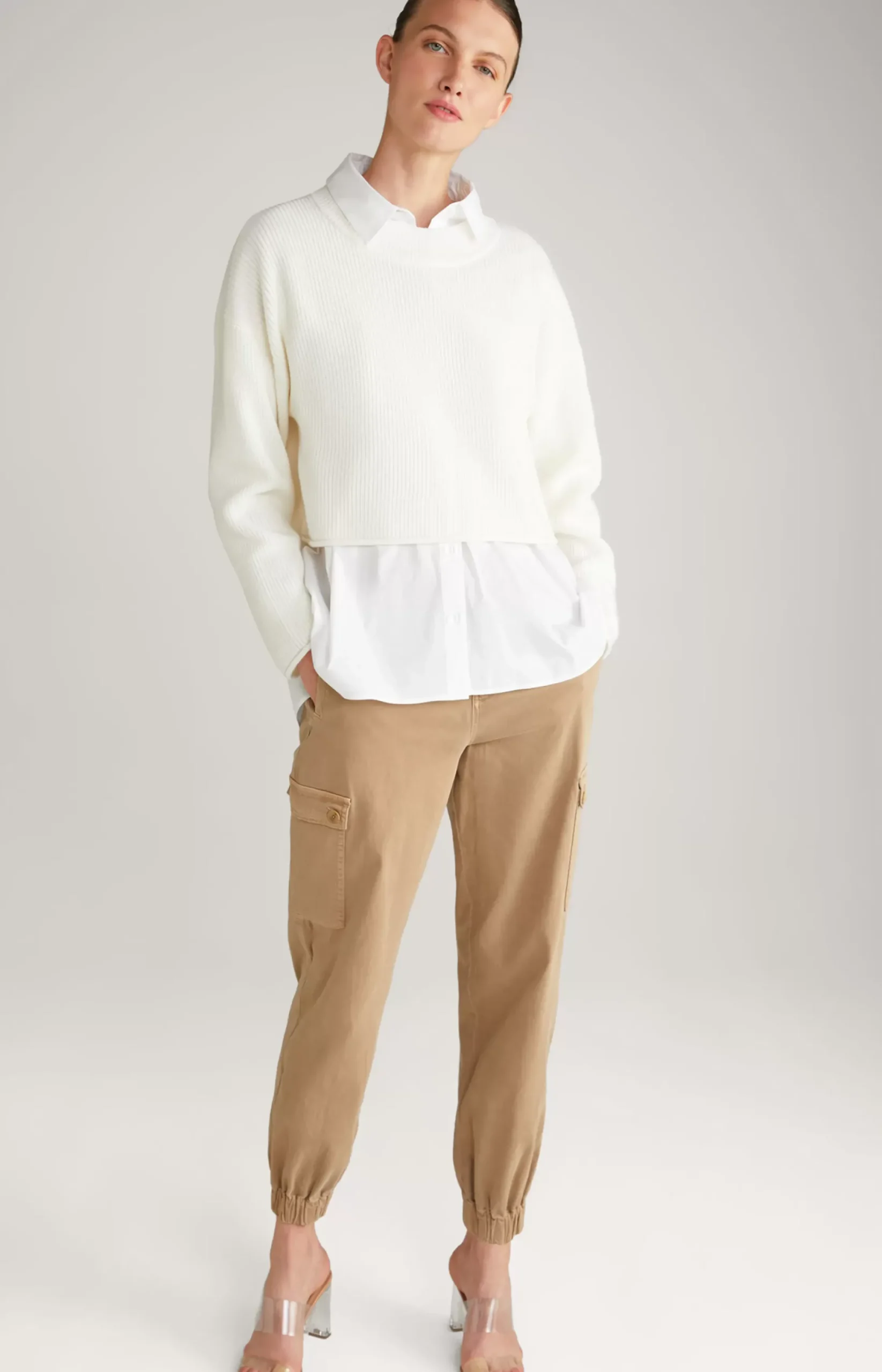 Outlet JOOP! Knitted Sweater in cream