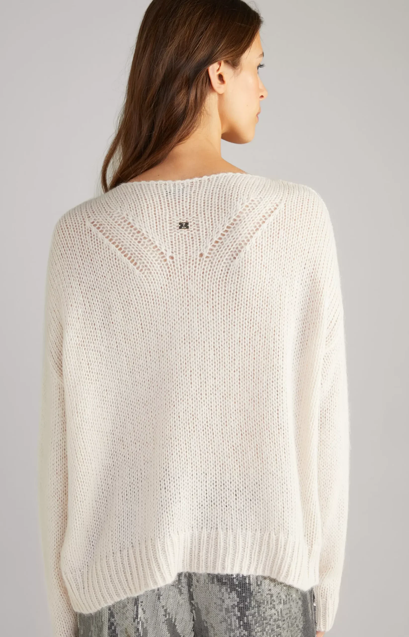 Outlet JOOP! Knitted Sweater in off-white