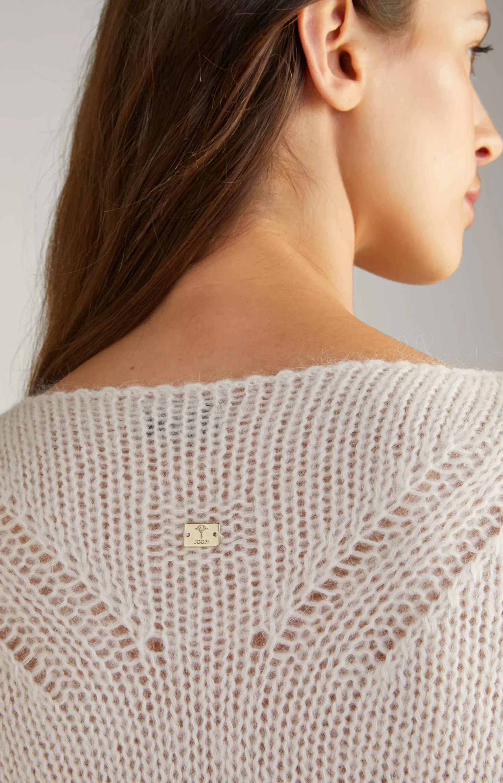 Outlet JOOP! Knitted Sweater in off-white