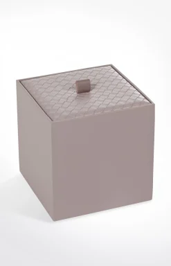 Discount JOOP! Large Bathline cosmetics box, grey-rosé herringbone medium grey 2