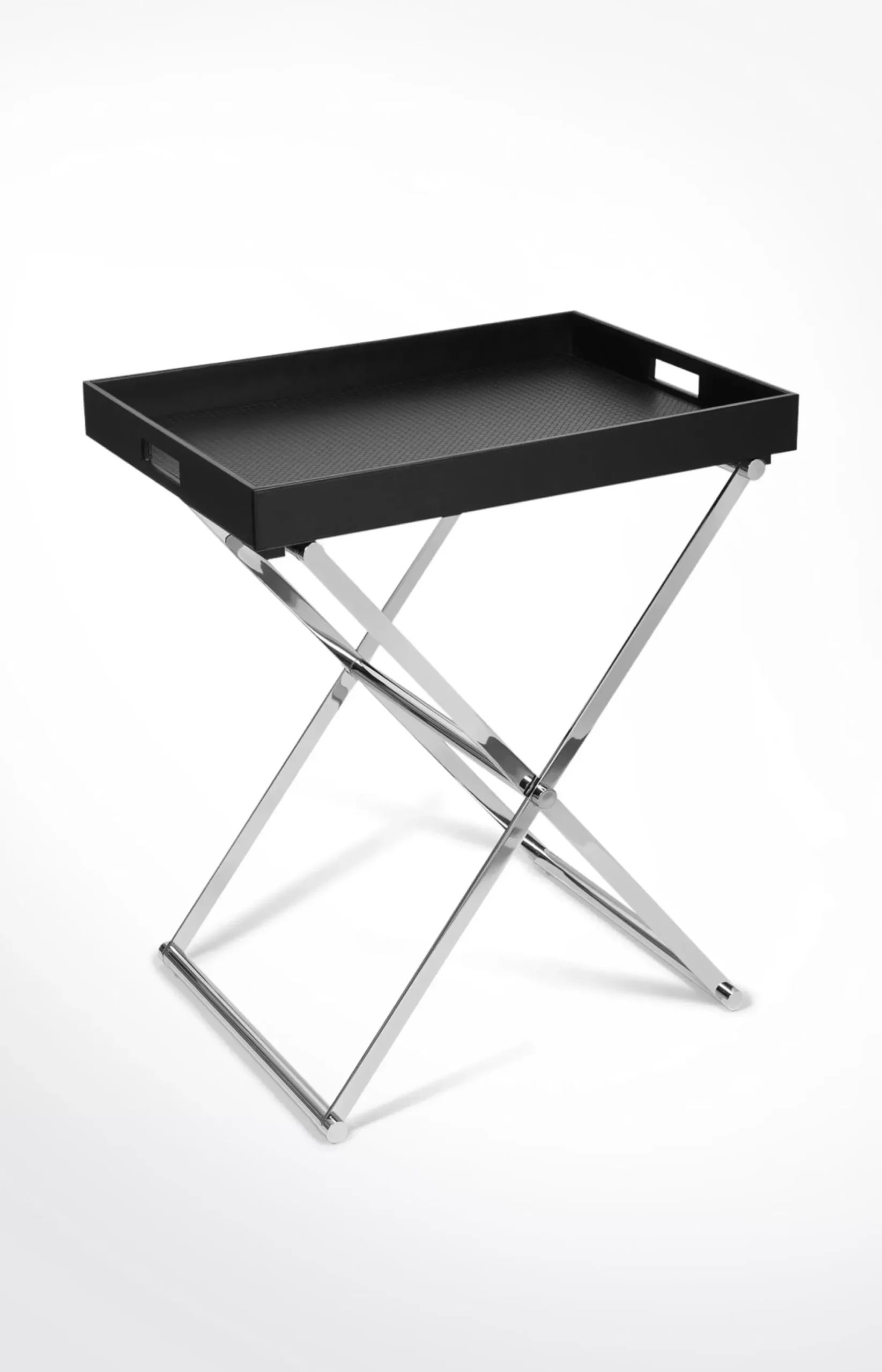 New JOOP! Large Homeline, side table, black/silver fishbone black 1