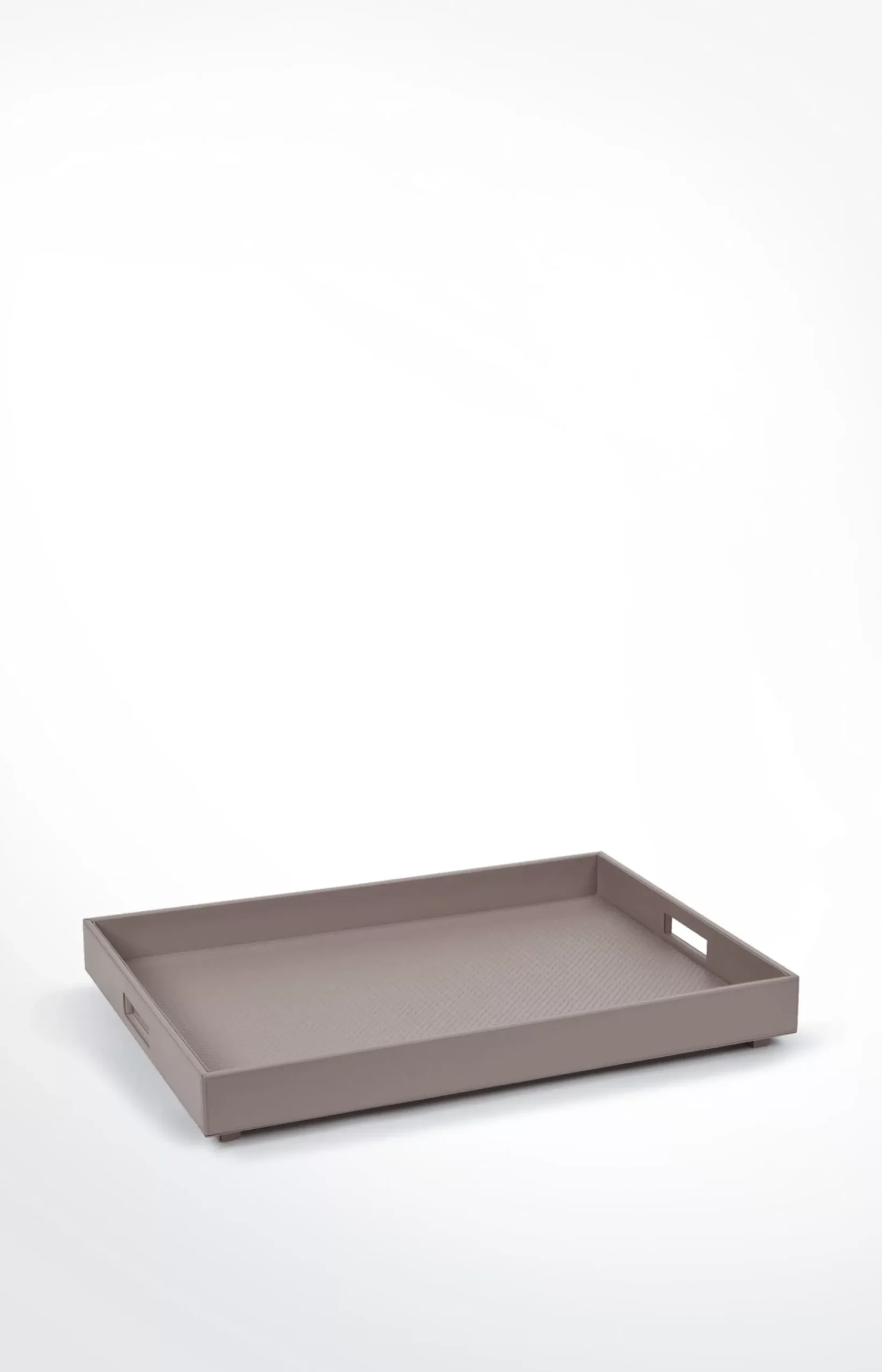 Best JOOP! Large homeline tray, grey-pink fishbone medium grey 2