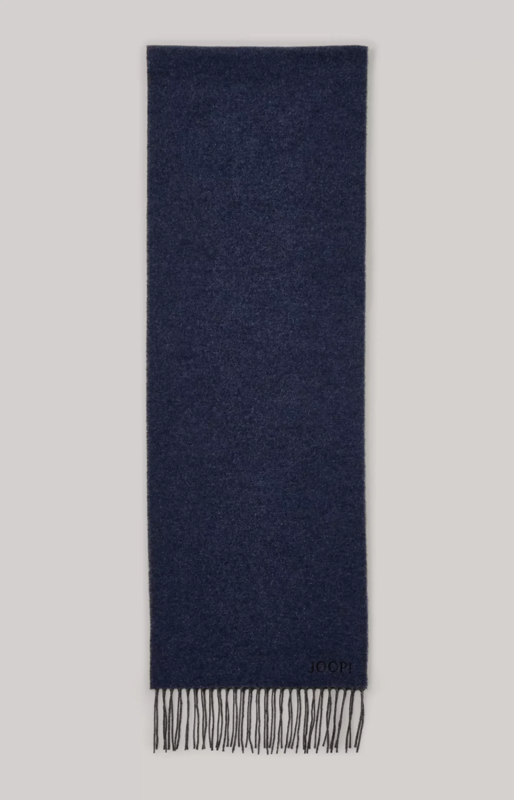 Best JOOP! Larsen Wool Scarf in dark blue