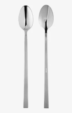 Hot JOOP! Latte Macchiato Dining Glamour Spoon 4 pcs. - Satin Finish silver