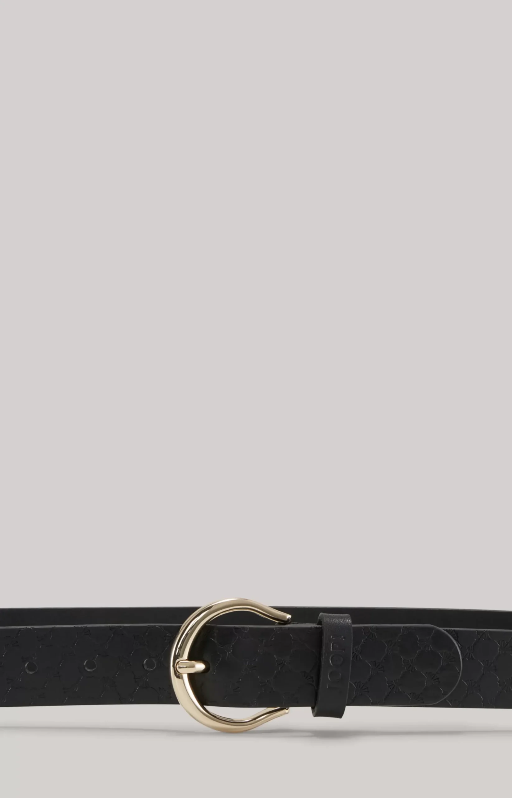 Clearance JOOP! Leather Belt in black