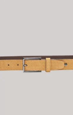 Outlet JOOP! Leather Belt in cognac