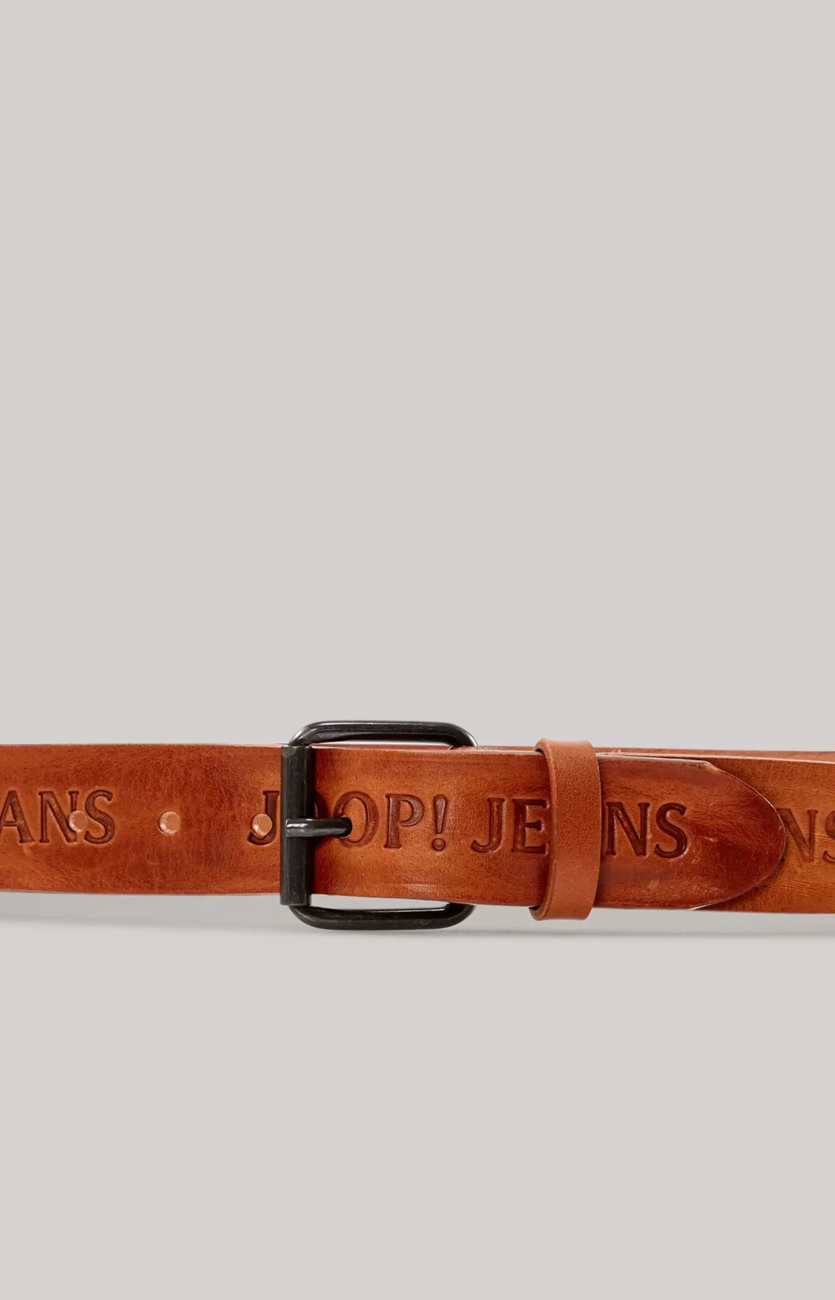 Sale JOOP! Leather Belt in cognac