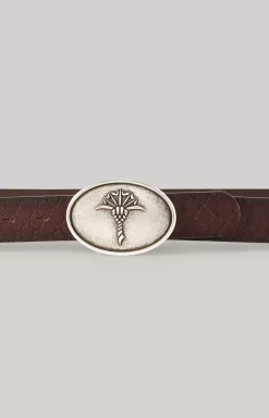 New JOOP! Leather Belt in Dark Brown Browns