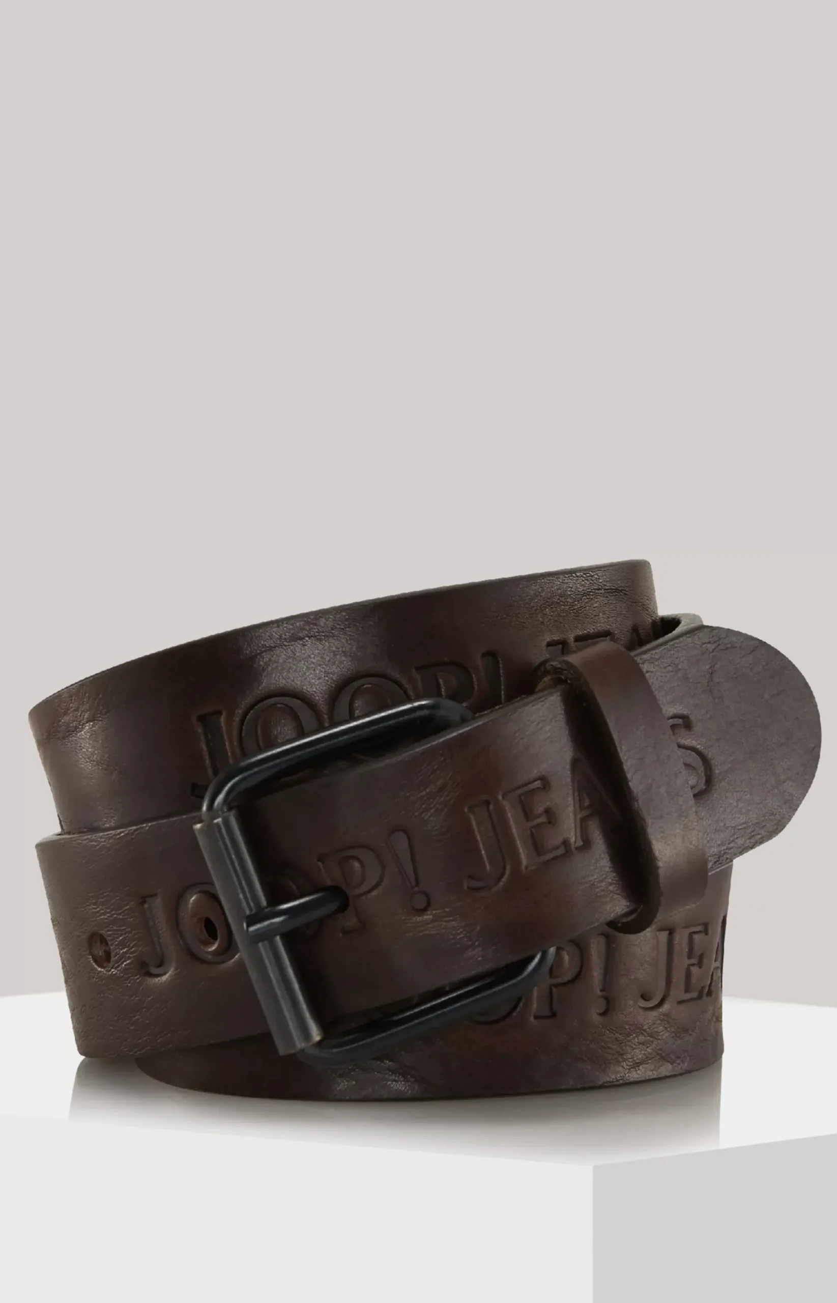 Online JOOP! Leather Belt in dark brown