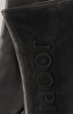 Online JOOP! Leather Gloves in black