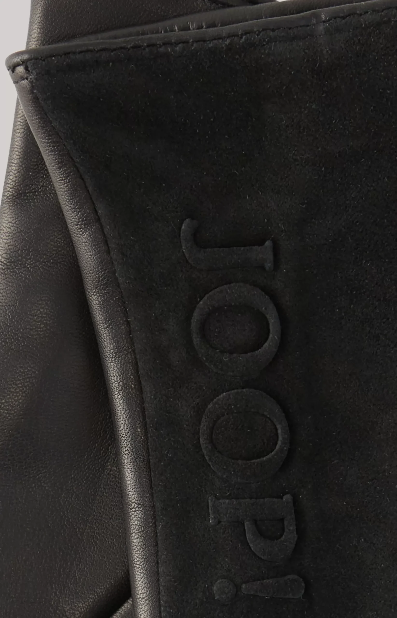 Online JOOP! Leather Gloves in black