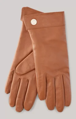 Outlet JOOP! Leather Gloves in cognac
