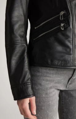 Sale JOOP! Leather Jacket in Black