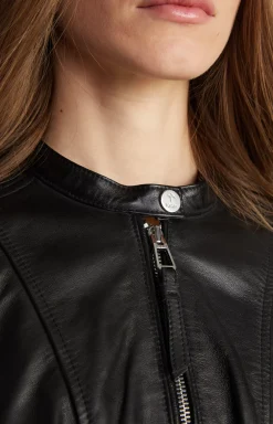 Sale JOOP! Leather Jacket in Black