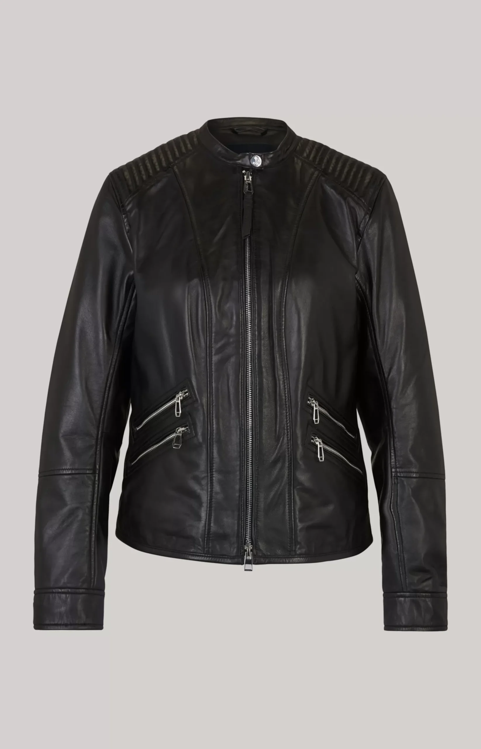 Sale JOOP! Leather Jacket in Black