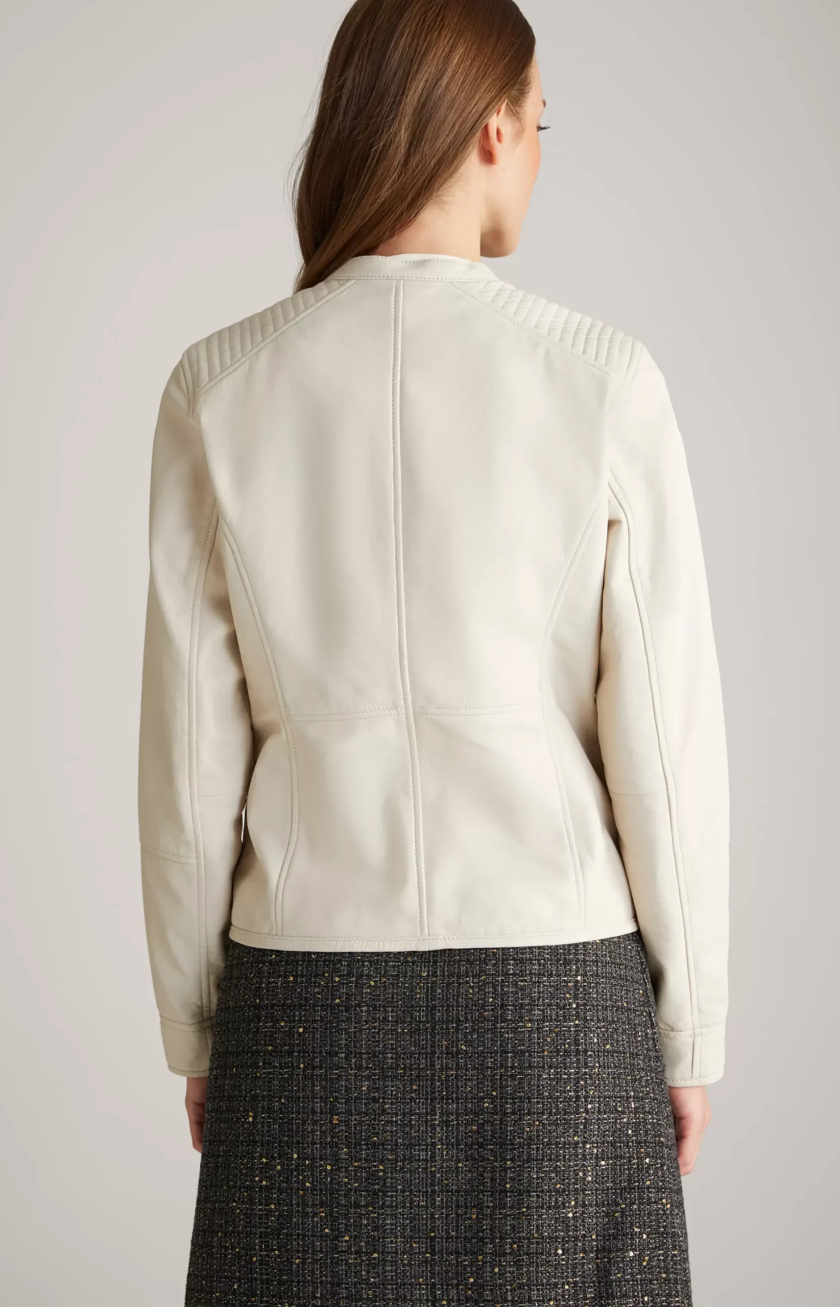 New JOOP! Leather Jacket in champagne
