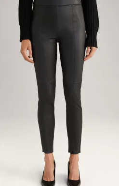 Hot JOOP! Leather Jeggings in black
