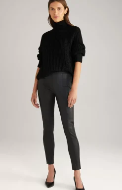 Hot JOOP! Leather Jeggings in black