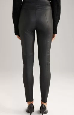 Hot JOOP! Leather Jeggings in black