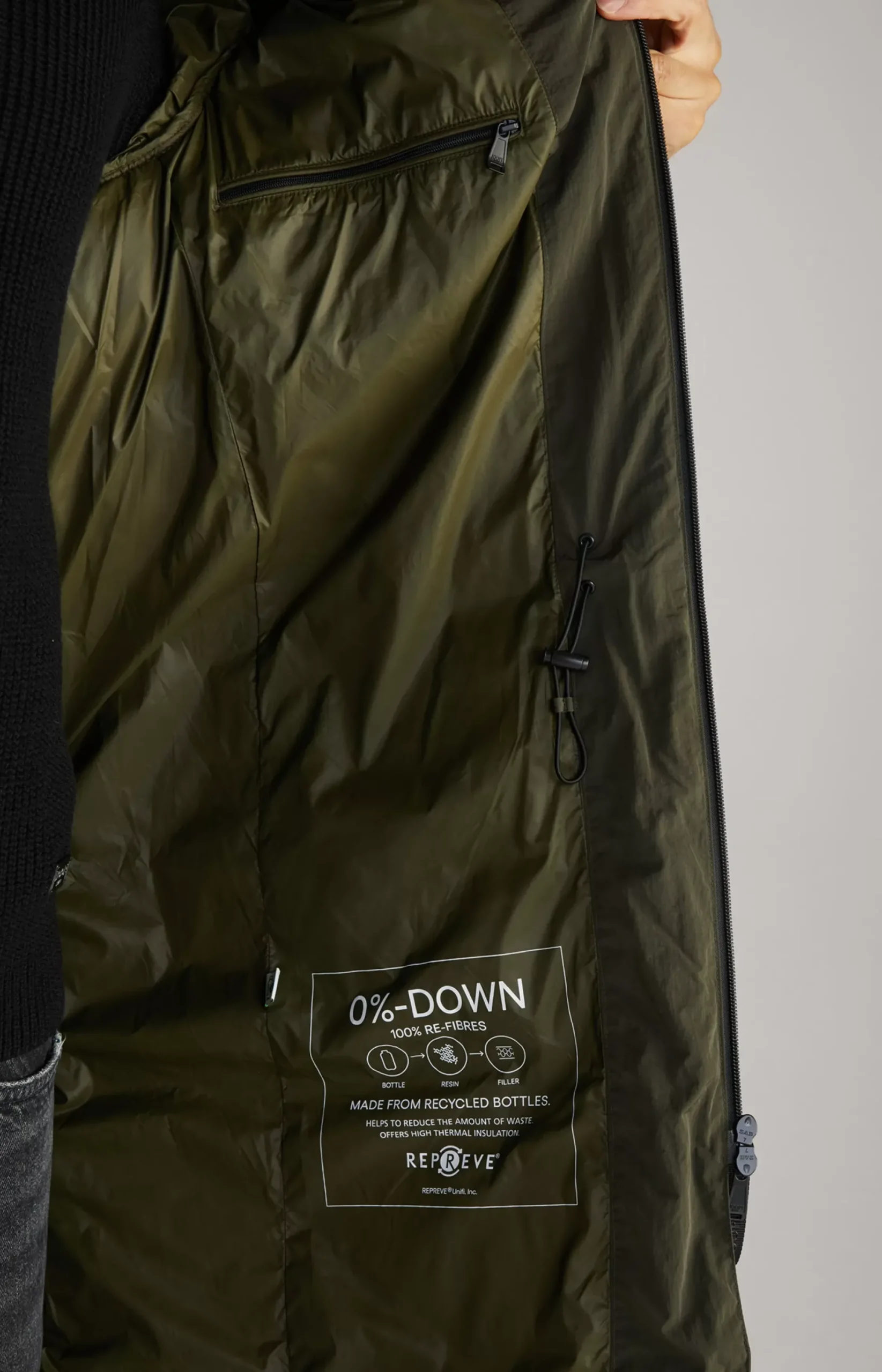 Hot JOOP! Lerry Parka in dark green