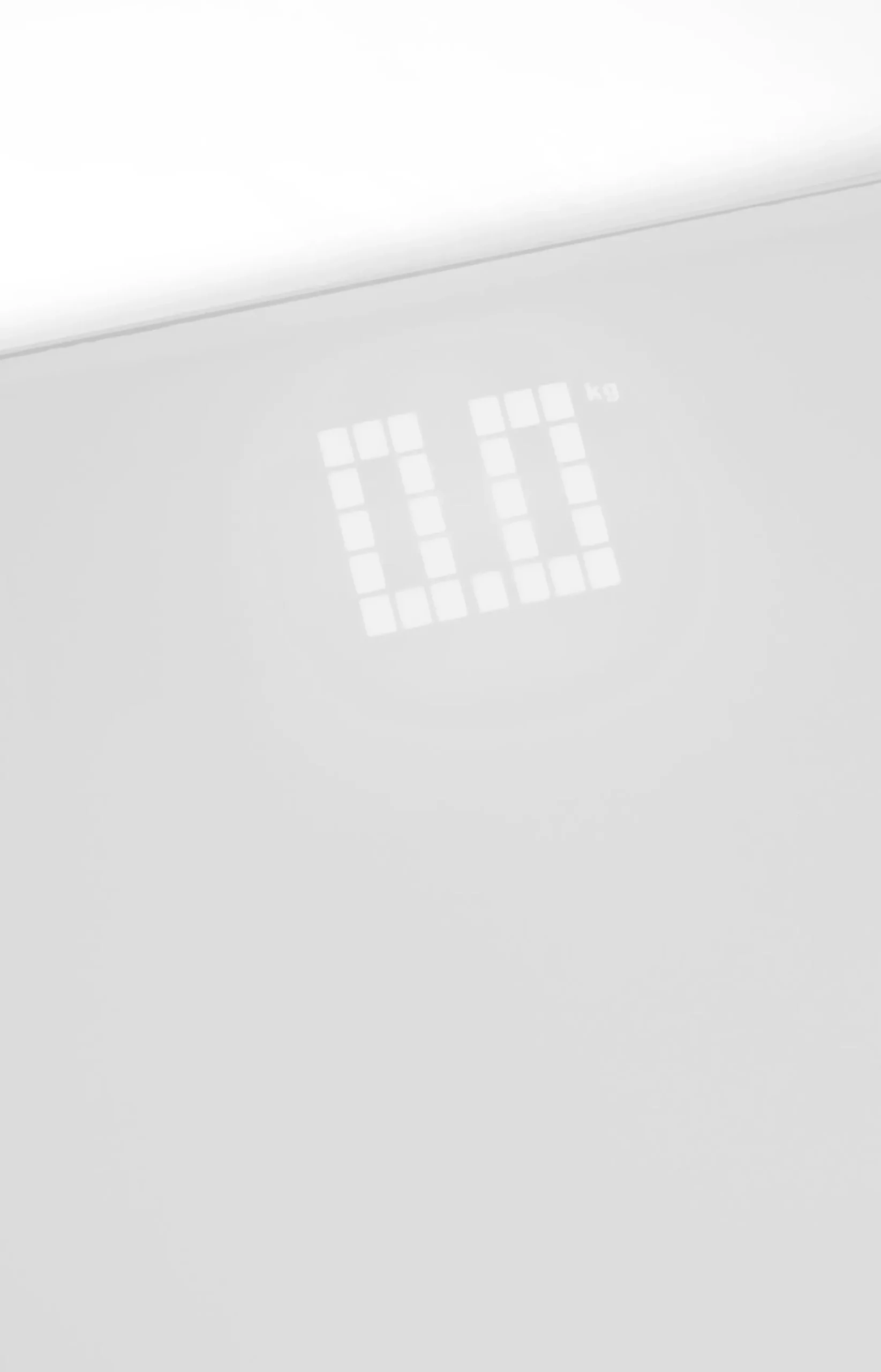 Best JOOP! Lifestyle personal scales, white plain light beige
