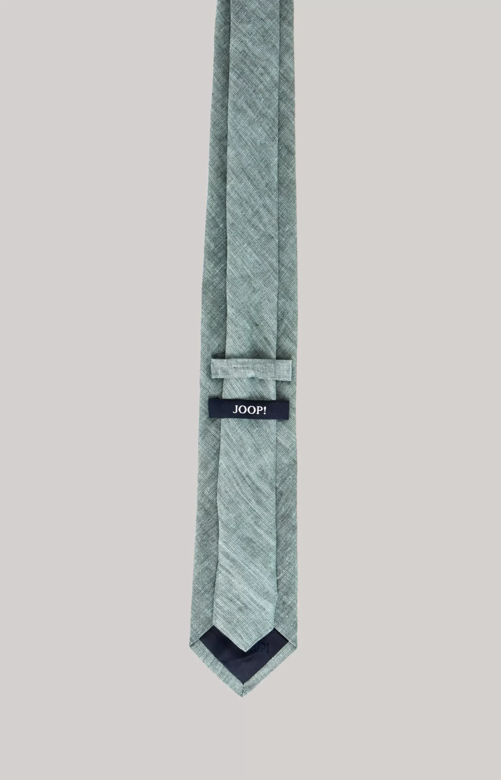 Online JOOP! Linen Tie in Mottled Medium Green medium green marl