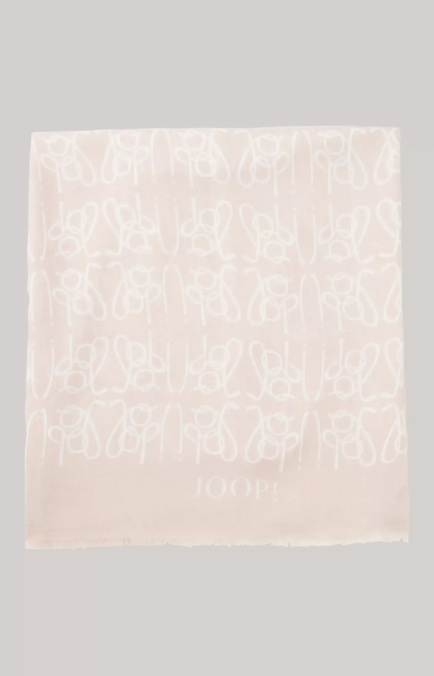 Online JOOP! Logo Scarf in Rosé Natural