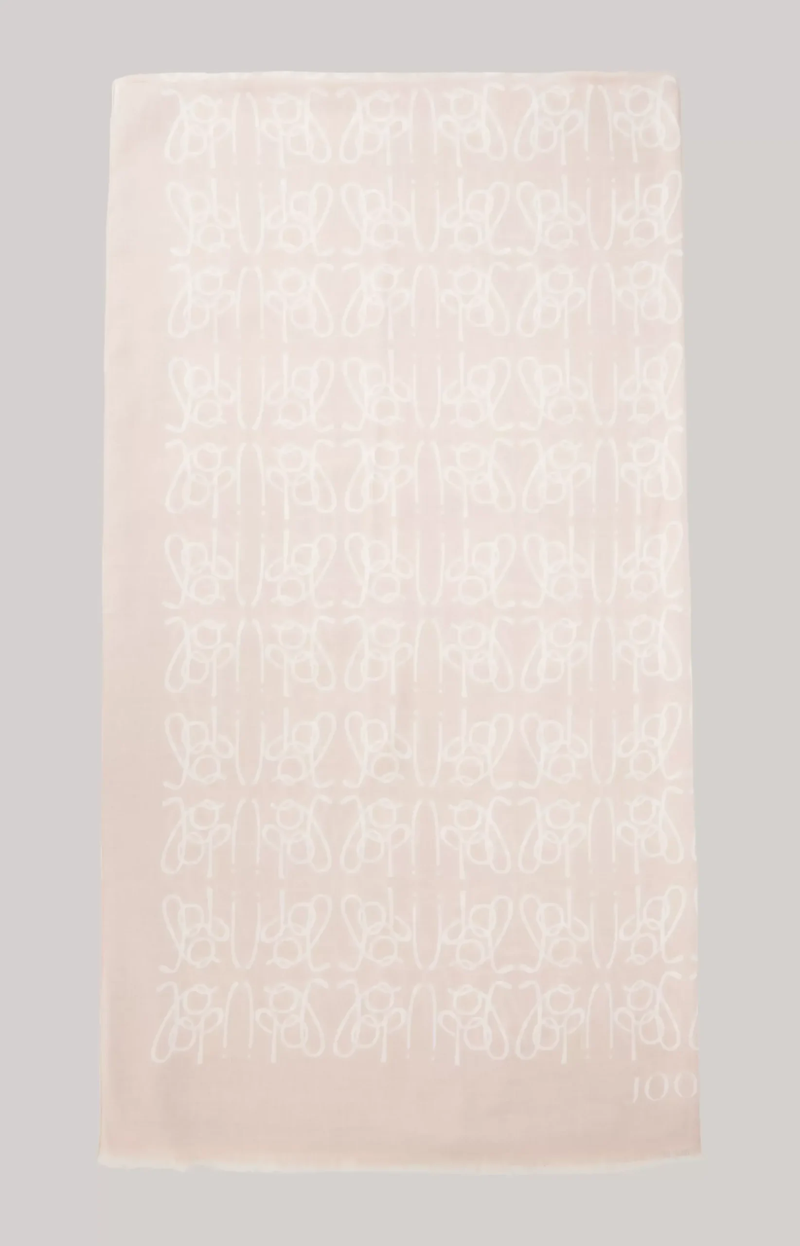 Online JOOP! Logo Scarf in Rosé Natural